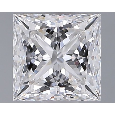 Diament laboratoryjny szlif princess, 1.04ct, VVS2, E, IGI LG729533540