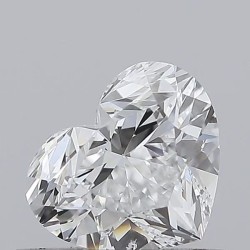 Diament serce, 0.7ct, SI1, D, GIA 7533601358