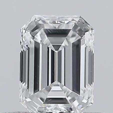 Diament szlif szmaragdowy, 0.5ct, SI1, E, GIA 7522462320