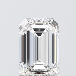 Diament laboratoryjny szlif szmaragdowy, 1.54ct, VVS2, E, IGI LG651423323