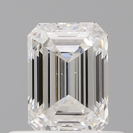 Diament szlif szmaragdowy, 0.5ct, VS2, F, GIA 6545301163