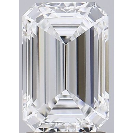 Diament laboratoryjny szlif szmaragdowy, 2.29ct, VVS1, D, GIA 2537732568