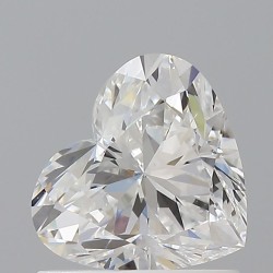 Diament serce, 0.9ct, VS2, F, GIA 5543301303