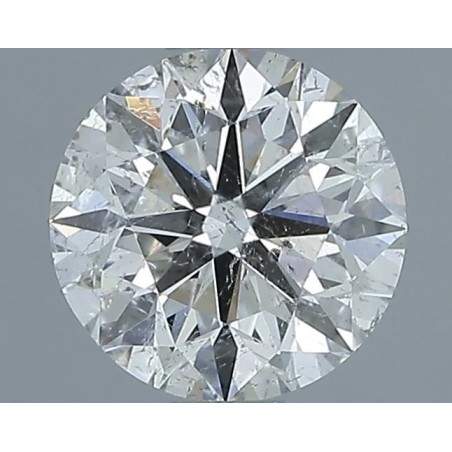 Diament szlif okrągły, 1ct, SI2, H, HRD 250000307812