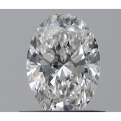 Diament szlif owalny, 0.5ct, VS2, F, GIA 6545162781
