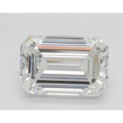 Diament laboratoryjny szlif szmaragdowy, 2.08ct, VVS2, E, GIA 3505280929