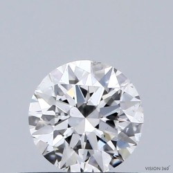 Diament szlif okrągły, 0.4ct, SI2, F, GIA 7536102895