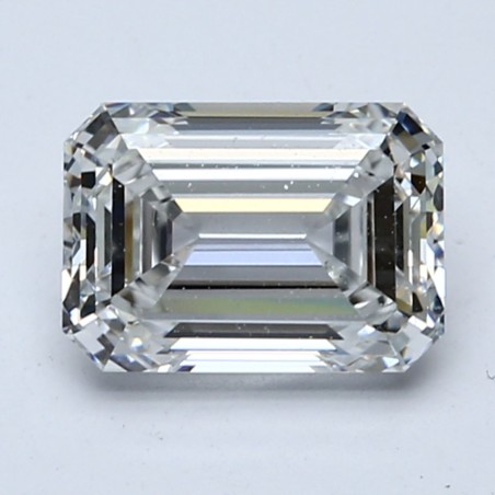 Diament laboratoryjny szlif szmaragdowy, 1.41ct, VVS2, D, IGI LG690527635