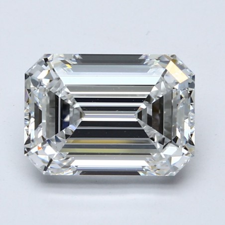 Diament laboratoryjny szlif szmaragdowy, 1.58ct, VVS2, D, IGI LG732529443