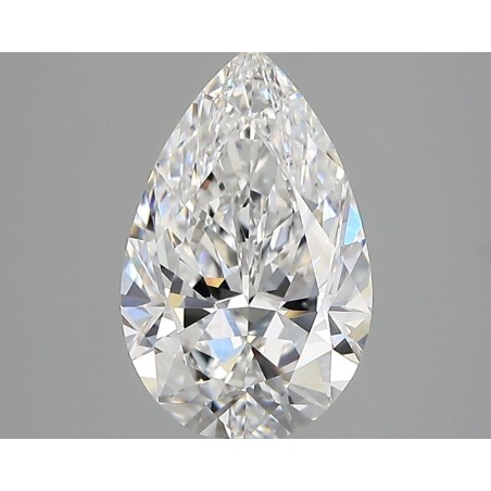 Diament laboratoryjny szlif gruszkowy, 2.2ct, VVS2, D, IGI LG697503890
