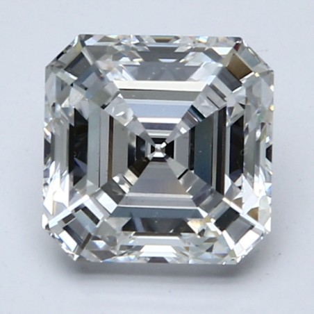 Diament laboratoryjny asscher, 2.61ct, VVS1, D, IGI LG668451293