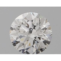 Diament szlif okrągły, 0.4ct, SI1, E, GIA 2537849384