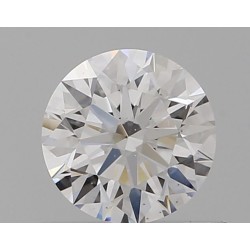 Diament szlif okrągły, 0.51ct, VS2, D, GIA 5543150067