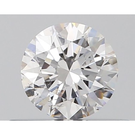 Diament szlif okrągły, 0.4ct, SI2, D, GIA 2526707881