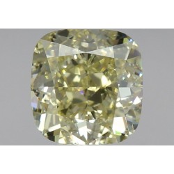 Diament o barwie fantazyjnej szlif poduszkowy brylantowy, 1.21ct, VVS1, Fancy Yellow, GIA 1203535160