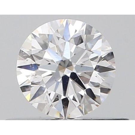 Diament szlif okrągły, 0.4ct, SI2, D, GIA 6525409488