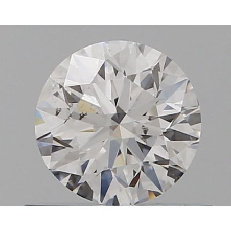 Diament szlif okrągły, 0.5ct, SI2, E, GIA 6542140536