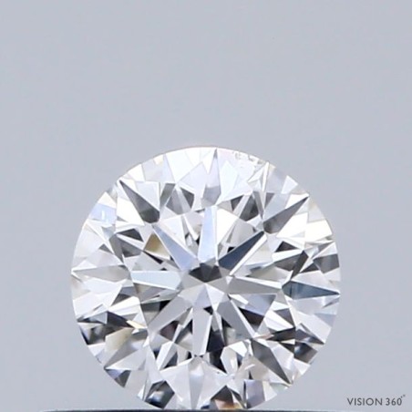 Diament szlif okrągły, 0.4ct, SI1, E, GIA 2537127919