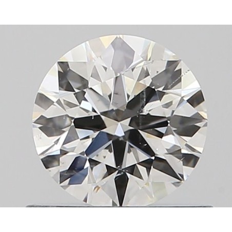 Diament szlif okrągły, 0.59ct, SI2, H, GIA 5506135946
