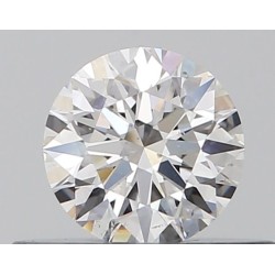 Diament szlif okrągły, 0.33ct, SI2, E, GIA 2537043106