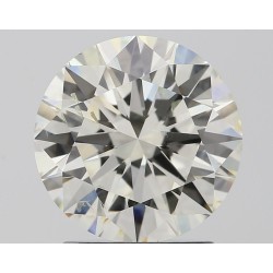 Diament szlif okrągły, 2ct, SI2, I, IGI 654415967
