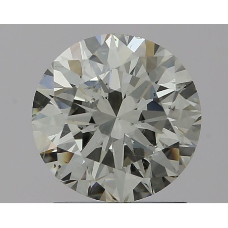 Diament szlif okrągły, 1.51ct, SI1, H, IGI 713558386