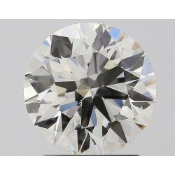 Diament szlif okrągły, 2ct, VS2, H, IGI 654415943