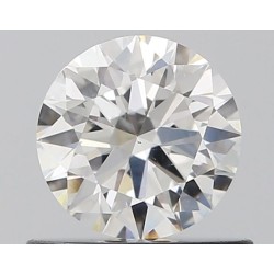 Diament szlif okrągły, 0.59ct, SI1, H, GIA 7522600066