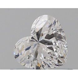 Diament serce, 0.5ct, VVS2, D, GIA 1549013720