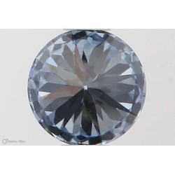 Diament laboratoryjny o barwie fantazyjnej szlif okrągły, 0.56ct, IF, Fancy Vivid Blue, IGI LG581331139