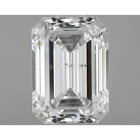 Diament szlif szmaragdowy, 0.9ct, SI2, E, GIA 7536113477
