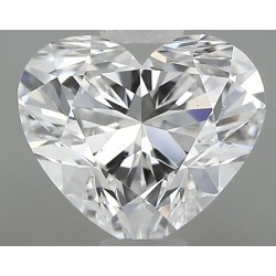 Diament serce, 0.61ct, VS2, D, GIA 1535201102