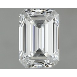 Diament szlif szmaragdowy, 0.7ct, VVS1, D, GIA 1525352468