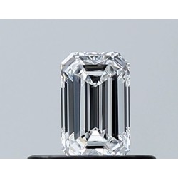 Diament szlif szmaragdowy, 0.3ct, VS2, D, GIA 3535012366