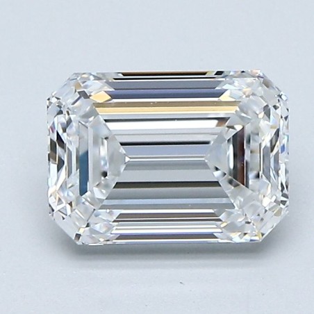 Diament szlif szmaragdowy, 1.75ct, VVS1, D, GIA 6522657152