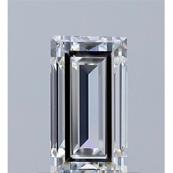 Diament bagietka, 0.7ct, VS1, F, GIA 1543032274