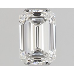 Diament szlif szmaragdowy, 0.5ct, VS2, E, GIA 3535951990