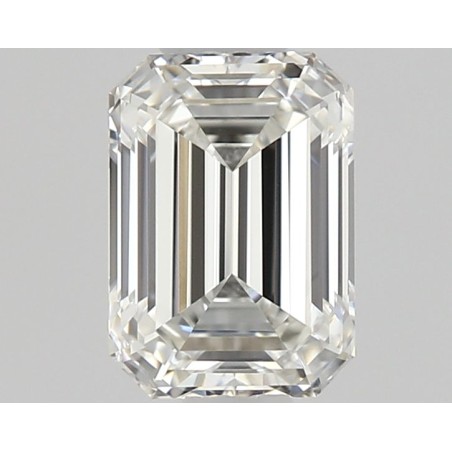 Diament szlif szmaragdowy, 0.5ct, VS2, G, GIA 2538656746