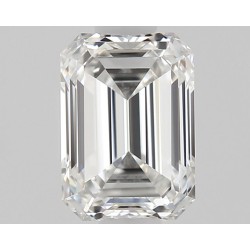 Diament szlif szmaragdowy, 0.54ct, VS2, E, GIA 6532599747