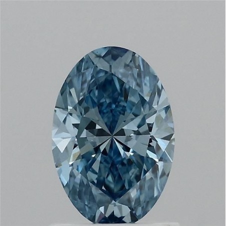 Diament laboratoryjny o barwie fantazyjnej szlif owalny, 1.01ct, VVS1, Fancy Vivid Blue, IGI LG750571961
