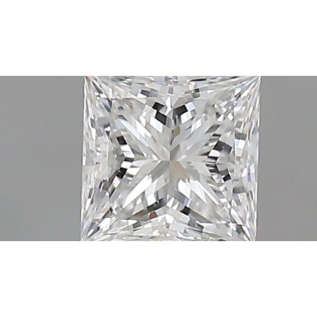 Diament szlif princess, 0.57ct, VVS2, F, GIA 7541300002