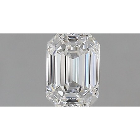Diament szlif szmaragdowy, 0.6ct, VVS1, F, GIA 2546301153