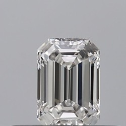 Diament szlif szmaragdowy, 0.32ct, VVS2, E, GIA 5543300135