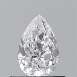 Diament szlif gruszkowy, 0.5ct, VS2, D, GIA 1548214441