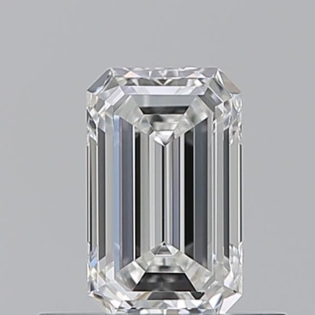 Diament szlif szmaragdowy, 0.51ct, VS1, F, GIA 2546218065