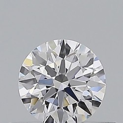 Diament szlif okrągły, 0.35ct, VVS2, D, GIA 7548244373