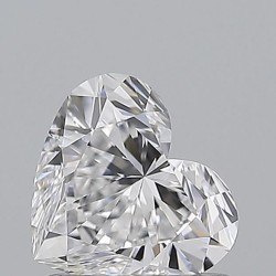 Diament serce, 0.9ct, VVS2, D, GIA 6237814616