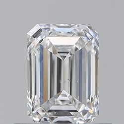 Diament szlif szmaragdowy, 0.71ct, VS2, E, GIA 6542213197