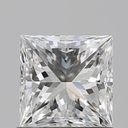 Diament szlif princess, 0.9ct, VS1, H, GIA 5543213058
