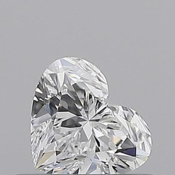 Diament serce, 0.52ct, VVS2, D, GIA 2235812980